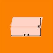 10 pochettes 140 x 85 mm double soudure fond transparent Yvert et Tellier 191478