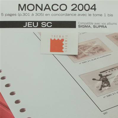 Jeu Monaco SC 2004 Yvert et Tellier 74002