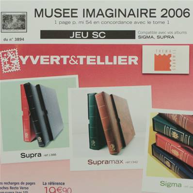 Jeu France Musée Imaginaire SC 2006 Yvert et Tellier 76006