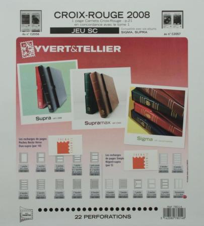Jeu France Croix Rouge SC 2007 2008 Yvert et Tellier 78014