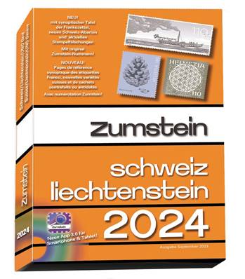 Catalogue des Timbres de Suisse et du Liechtenstein 2024 Zumstein