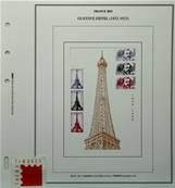 Feuilles France 2023 complet Album Louvre Edition Ceres FF23C