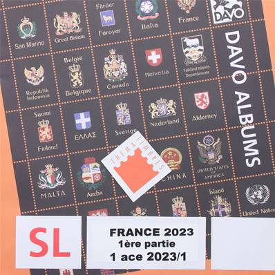 Feuilles standard ST- LX France 1er semestre ace 2023 DAVO 37173