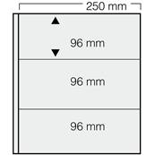 5 Feuilles transparentes Garant 3 bandes SAFE 823