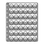 5 feuilles noires COMPART CHAMP à 42 cases muselet champagne LEUCHTTURM 305080