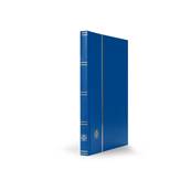 classeur pour timbres 32 pages blanches BASIC W32 bleu Leuchtturm 331235