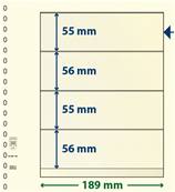 10 feuilles neutres LINDNER T 802420P