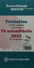 Assortiment pochettes 2e sem 2015 Futura FS autoadhesifs Yvert & Tellier 110022