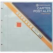 5 recharges CPM mixtes pour cartes postales Yvert et Tellier 20091