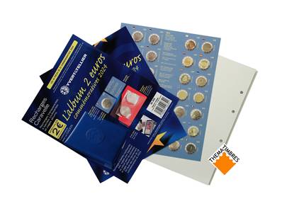 feuilles 2 Euros commemoratifs 2024 caravelle Yvert et Tellier 2639