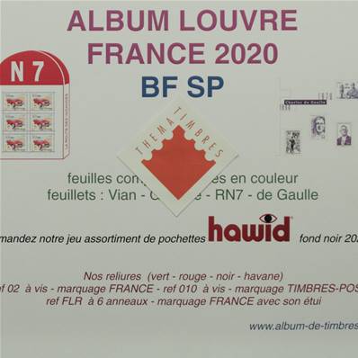 Feuilles Blocs Spéciaux 2020 Louvre Standard Edition Ceres FF20BF