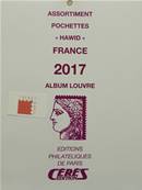 Jeu de pochettes pour feuilles France 2017 Album Louvre Ceres HBA17