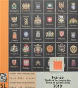 Feuilles standard ST-LX 1B timbres découpés blocs carnets France 2019 DAVO