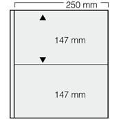 5 Feuilles transparentes Garant 2 bandes SAFE 822