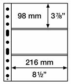 5 Feuilles Transparentes GRANDE 3C Leuchtturm 308439