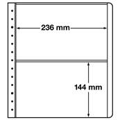 10 Feuilles  2 bandes elargies LBSH2 Leuchtturm 324854