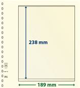 10 feuilles neutres LINDNER T 802107P