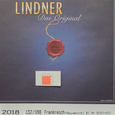 Complement France Blocs Souvenirs 2018 LINDNER T T132-18B-2018