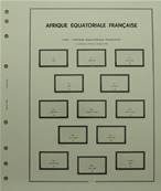 AEF Afrique Equatoriale Francaises 1936 à 1958 avec pochettes MOC 316219