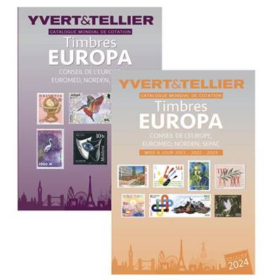Catalogue des Timbres Europa 2022 2023 Yvert 138303 137789 136065
