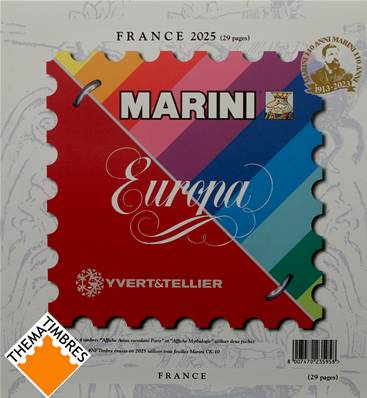 Jeu France 2025 Yvert et Tellier Marini 301180