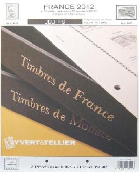 Jeu France Futura FS 2012 1er semestre Yvert et Tellier 720011