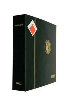 reliure standard 10 Timbres Poste vert Edition Ceres R010