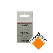 50 pochettes Hawid 6104 simple soudure fond noir 53 x 32 mm 366360