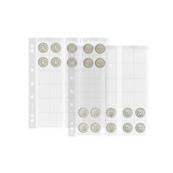 5 feuilles Numis 25 à 30 cases 25 mm Leuchtturm NH30 323463