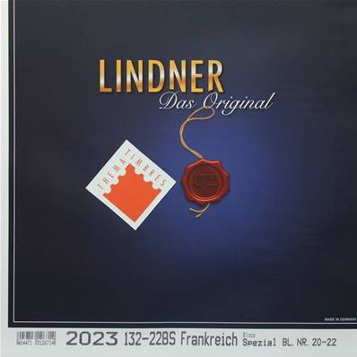 Complement France Blocs speciaux 2023 LINDNER T132-22BS-2023
