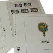 Feuilles France 1984  1989 LINDNER T T132-84