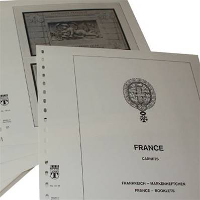 Feuilles France carnets de 1952 à 2009 LINDNER T T132H