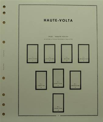 Haute Volta 1920-1931 avec pochettes MOC 337071
