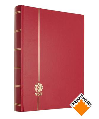Classeur Perfecta Rouge 48 Pages Blanches Grand Modèle Yvert et Tellier 24051