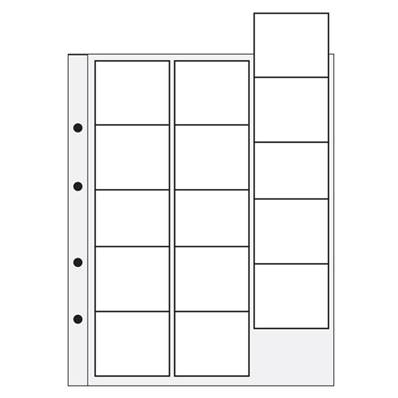 2 feuilles caravelle pour monnaies 15 cases de 46 mm Yvert et Tellier 2502