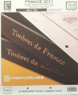 Jeu France Futura FS 2011 2e semestre Yvert et Tellier 710012