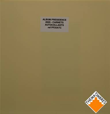 Jeu Presidence France pour les carnets de 2025 Ceres PF25ATC