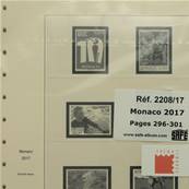 Feuilles mise à jour Monaco 2017 SAFE DUAL 2208-17