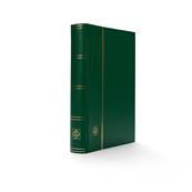 classeur pour timbres 64 pages noires BASIC S64 vert Leuchtturm 336412