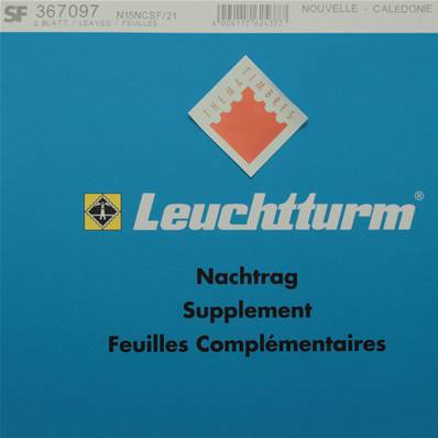 Feuilles Nouvelle Caledonie 2021 à pochettes SF Leuchtturm 367097