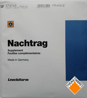 Feuilles SF timbres de France de 2024 Leuchtturm N15SF/24 373745