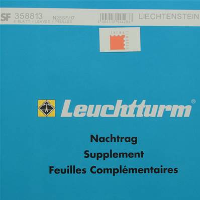 Feuilles Liechtenstein 2017 à pochettes SF Leuchtturm 358813