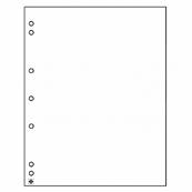 10 intercalaires blancs Numis Leuchtturm NHZWL 336293