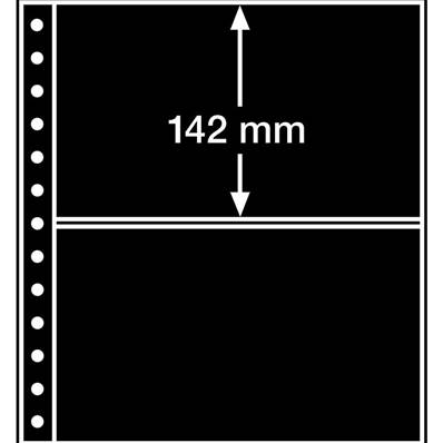 5 Feuilles R 2 bandes à fond noir Leuchtturm R2S 359387