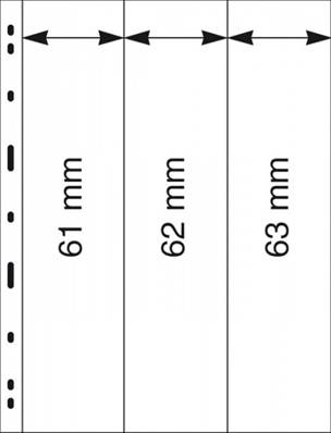 5 feuilles UNIPLATE transparentes 083 LINDNER