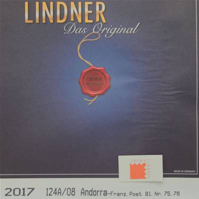 Complement Andorre Francais 2017 LINDNER T124a-08-2017