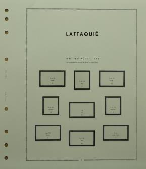 Lattaquie 1931 avec pochettes MOC 341257