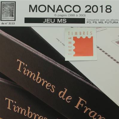 Jeu Monaco Futura MS 2018 Yvert et Tellier 133382