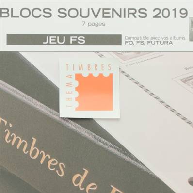 Jeu France Futura FS 2019 Blocs Souvenirs Yvert et Tellier 134683