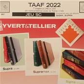Jeu TAAF SC 2022 Yvert et Tellier 137584